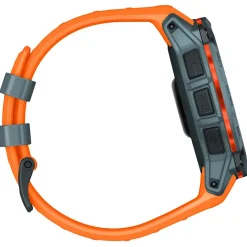 Montres Gps|Montre Connectée<Garmin Montres GPS Instinct 3 Solar Bleu Crépuscule Avec Bracelet Orange