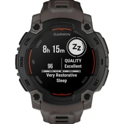 Montres Gps|Montre Connectée<Garmin Montres GPS Instinct E Noire Avec Bracelet Gris Charbon