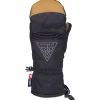 Hot Moufles Wmns Jubilee Mitt Black Femme Moufles|Gants De Ski Femme