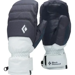 Hot Moufles Women's Mission Mx Mitts Charcoal Belay Blue Femme Moufles|Gants De Ski Femme