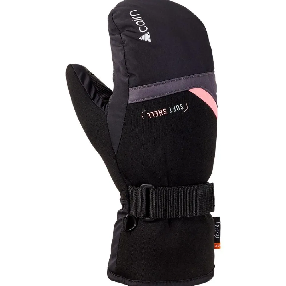 Hot Moufles Styl In Women C-Tex Graphite Powder Pink Femme Moufles|Gants De Ski Femme
