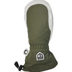 Moufles|Gants De Ski Femme<Hestra Moufles Army Leather Heli Ski Female Mitt Olive Offwhite
