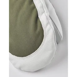 Moufles|Gants De Ski Femme<Hestra Moufles Army Leather Heli Ski Female Mitt Olive Offwhite