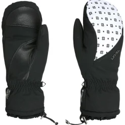 Clearance Moufles Mummies Mitt Noir Blanc Femme Moufles|Gants De Ski Femme