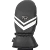 Hot Moufles W Select Lth Impr Mitt Black Femme Gants De Ski Femme|Moufles