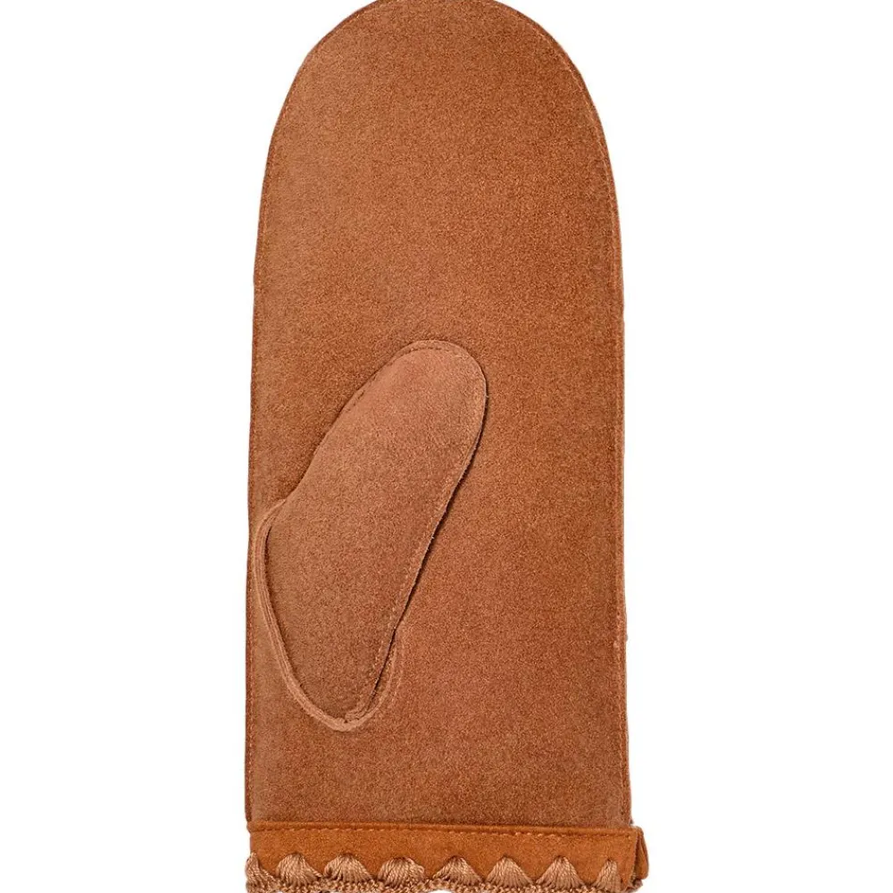 Moufles|Gants De Ski Femme<UGG Moufles W fluff Scalloped Mitten Nimbus