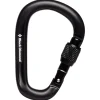 Clearance Mousqueton Pearlock Screwgate Black Mousqueton