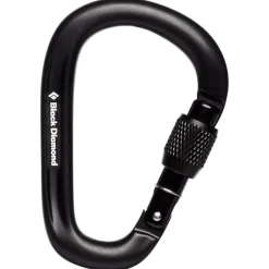 Clearance Mousqueton Pearlock Screwgate Black Mousqueton