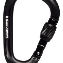 Clearance Mousqueton Pearlock Screwgate Black Mousqueton