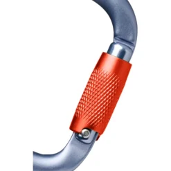 New Mousqueton Pearlock Twistlock Carabiner Gray Gray Mousqueton