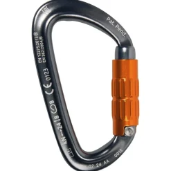 Mousqueton Orbit 2 Lock Gun Metal Mousqueton