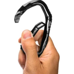 Mousqueton<Grivel Mousqueton Stealth - K16S Straight Gate Black