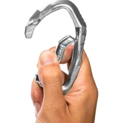 Mousqueton<Grivel Mousqueton Stealth - K16B Bent Gate Silver