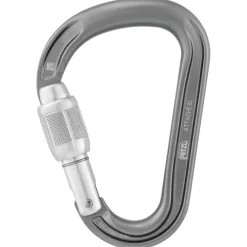 Mousqueton<Petzl Mousqueton Attache Screw Lock Gris