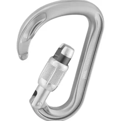Mousqueton<Petzl Mousqueton Attache Screw Lock Gris