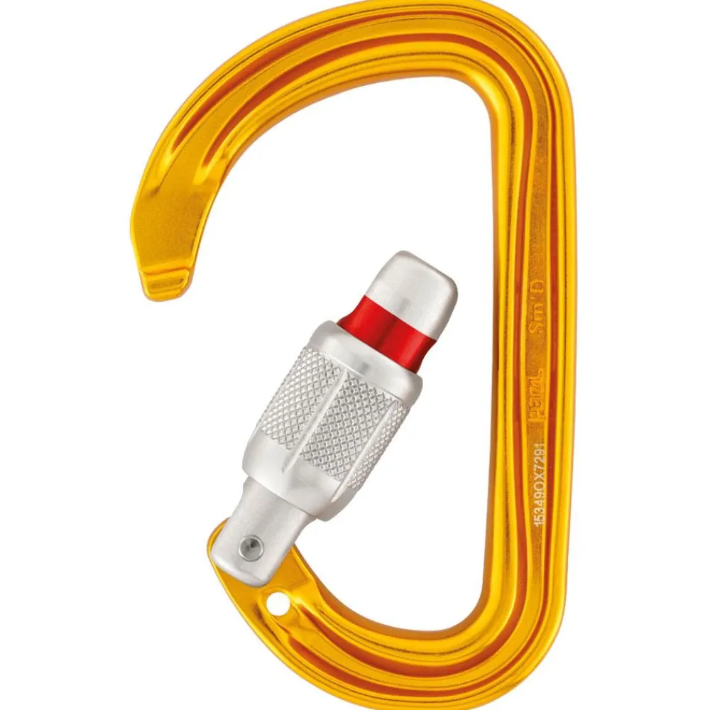 Mousqueton<Petzl Mousqueton Sm'd Screw Lock