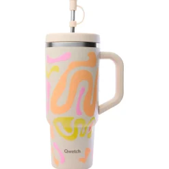 Hot Mug Travel Cup 900 ml Waves Sable Vaisselle Camping