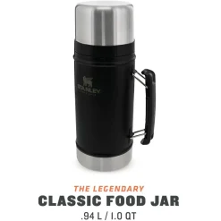 Vaisselle Camping<Stanley Mug The Legendary Food Jar 0.94L Matte Black Pebble