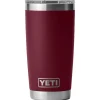 Vaisselle Camping<Yeti Mug Rambler 20 Oz (591 ml) Tumbler Vine Red