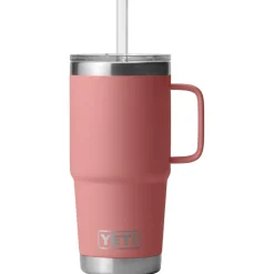 Online Mug Rambler 25 Oz Straw Mug Sandstone Pink Vaisselle Camping