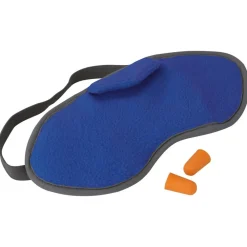 Oreiller Camping<Travel Safe Oreiller Eye Mask Fleece + Ear Plugs Blue