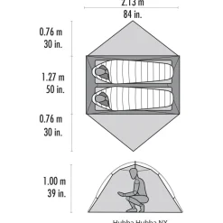 Hot Pack Hubba Hubba Nx   +  Universal 2 Person Regular Accessoires Tentes|Tente Igloo