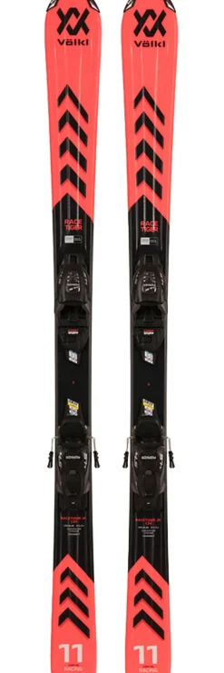Pack Ski Enfant<Volkl Pack Ski Alpin  Racetiger Jr Red + Fix