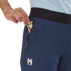 Pantalon Rando<Millet Pantalon de rando Wanaka Stretch Pant III W Saphir