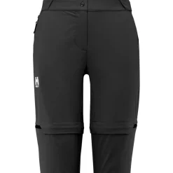 Online Pantalon de rando Ubic Stretch Zip Off Pant W Black Pantalon Rando
