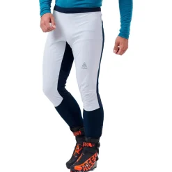 Pantalon Ski De Fond|Pantalon Ski De Fond<Odlo Pantalon Nordique Langnes Pants Dark Sapphire White