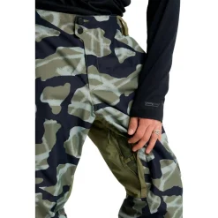 Pantalon De Ski Homme|Pantalon De Ski<Burton Pantalon Ski Reserve 2L Pants Graffiti Camo Forest Moss