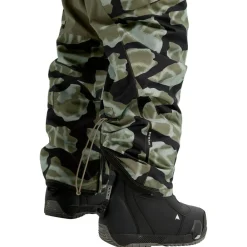 Pantalon De Ski Homme|Pantalon De Ski<Burton Pantalon Ski Reserve 2L Pants Graffiti Camo Forest Moss