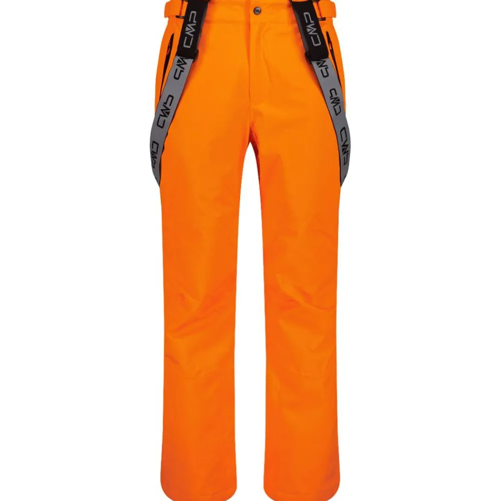 Pantalon De Ski|Pantalon De Ski Homme<CMP Pantalon Ski Man Salopette Fanta Fluo