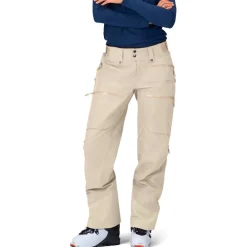 Pantalon De Ski|Pantalon De Ski Femme<Norrona Pantalon Ski Lofoten Gore-Tex Insulated Pant W Oatmeal