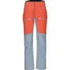 Best Pantalon Ski Lofoten Gore-Tex Pro Pants W's Orange Alert Blue Fog Femme Pantalon De Ski|Pantalon De Ski Femme