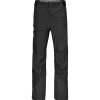New Pantalon Ski 3L Ortler Pants M Black Raven Homme Pantalon De Ski Homme|Pantalon De Ski