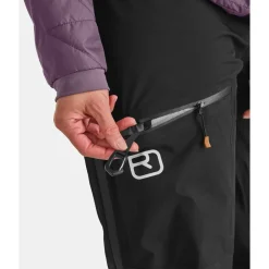 Pantalon De Ski|Pantalon De Ski Femme<Ortovox Pantalon Ski 3L Ortler Pants W Black Raven