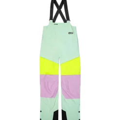 Pantalon De Ski|Pantalon De Ski Femme<Picture Pantalon Ski Elwy Bib Silt Green Orchid Acid