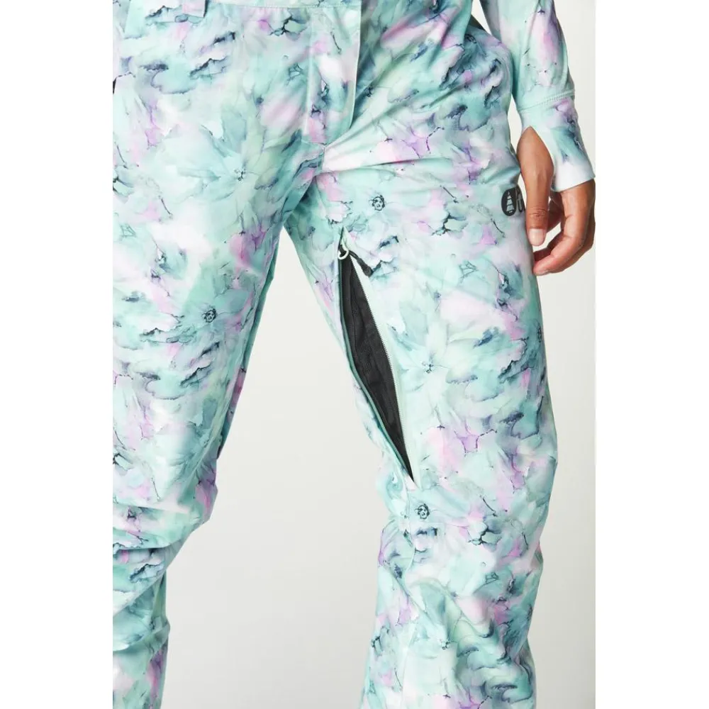 Sale Pantalon Ski Exa Printed Blurry Water Print Femme Pantalon De Ski Femme|Pantalon De Ski