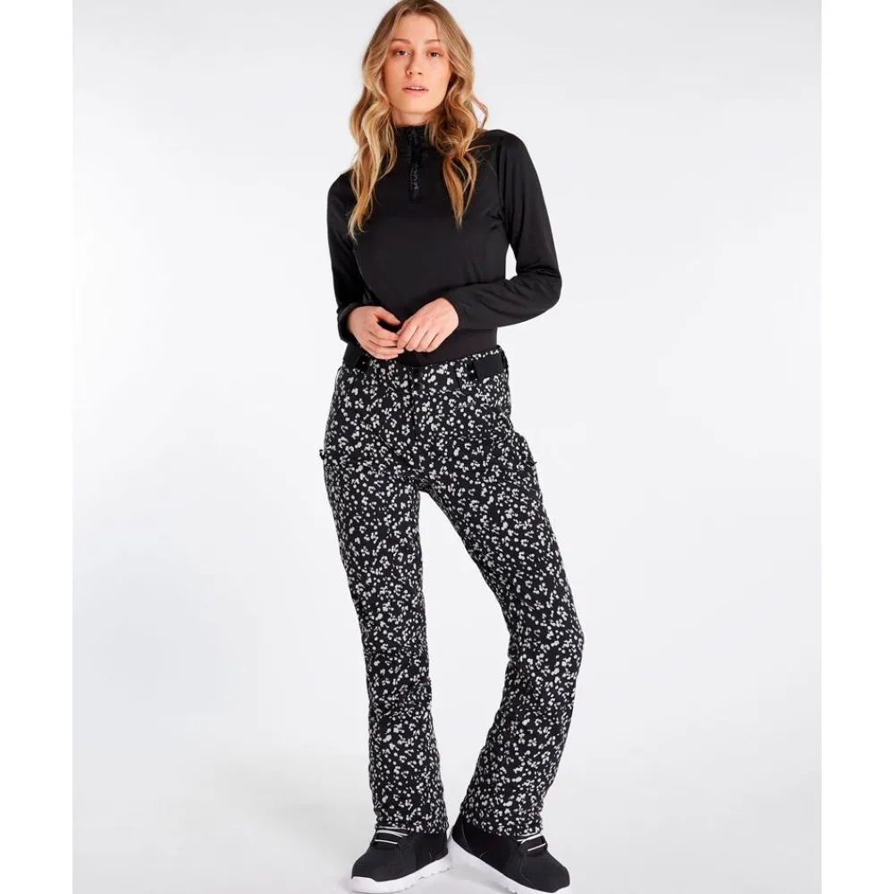 Discount Pantalon Ski Prtangle True Black Femme Pantalon De Ski|Pantalon De Ski Femme