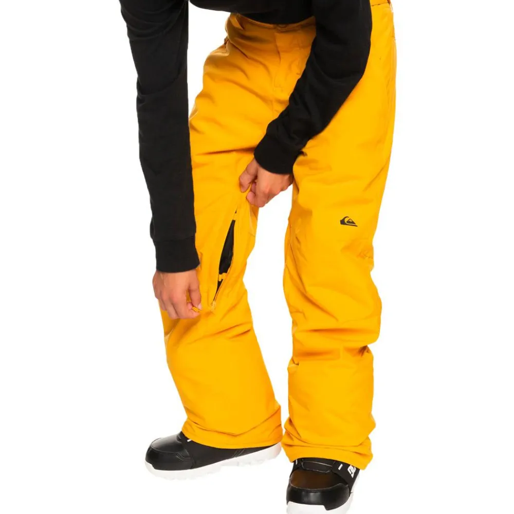 Pantalon De Ski|Pantalon De Ski Enfant<Quiksilver Pantalon Ski Estate Pant Youth Mineral Yellow