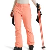 Clearance Pantalon Ski Backyard Peach Pink Femme Pantalon De Ski Femme|Pantalon De Ski