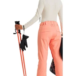 Clearance Pantalon Ski Backyard Peach Pink Femme Pantalon De Ski Femme|Pantalon De Ski