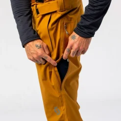 Pantalon De Ski|Pantalon De Ski Homme<Scott Pantalon Ski M's Explorair 3L Pant Bread Brown