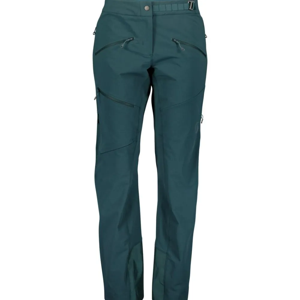 Pantalon De Ski|Pantalon De Ski Femme<Scott Pantalon Ski W's Explorair Softshell Aruba Green