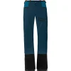 Pantalon De Ski|Pantalon De Ski Homme<Vaude Pantalon Ski Men's Monviso Softshell Pants II Lidark Sea