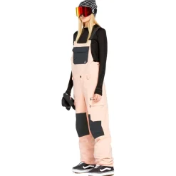 Discount Pantalon Ski Creston 3D Stretch Bib Overall Coral Haze Homme Pantalon De Ski|Pantalon De Ski Homme