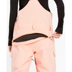 Discount Pantalon Ski Creston 3D Stretch Bib Overall Coral Haze Homme Pantalon De Ski|Pantalon De Ski Homme