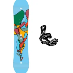 Créez Votre Pack|Snowboard Enfant<K2 Planche Snowboard Lil Kat