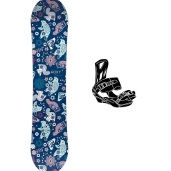 Snowboard Enfant|Créez Votre Pack<Roxy Planche Snowboard Poppy Package SM